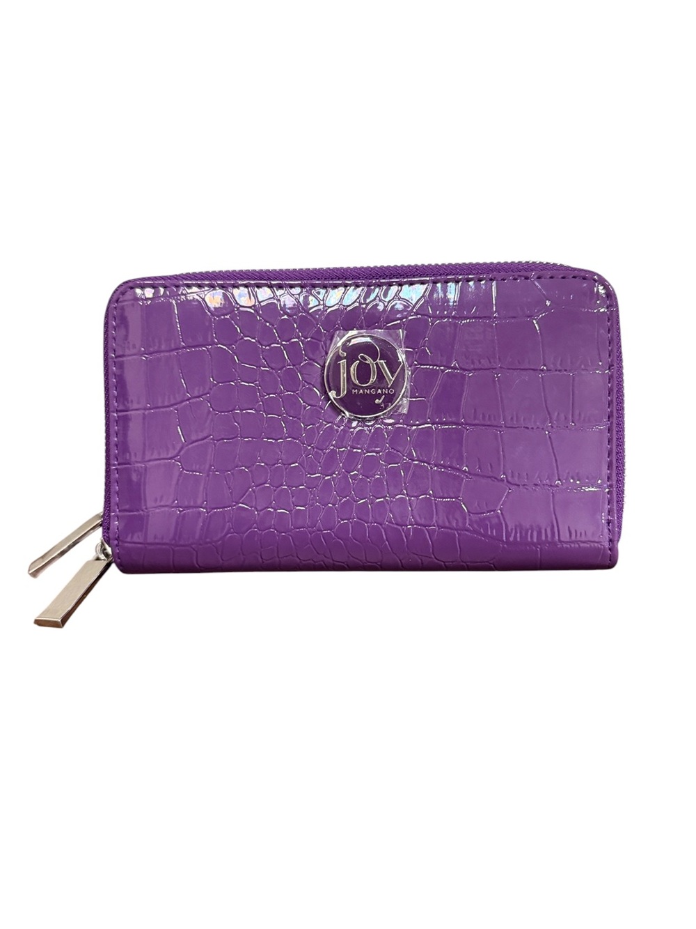 NWOT Joy Mangano Purple Tote Bag Large Carryall Shoulder Bag & Matching Wallet - Picture 9 of 13
